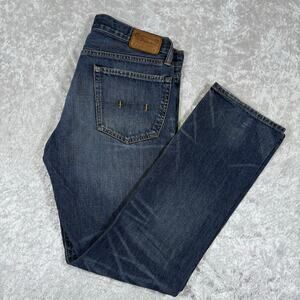 Polo Ralph Lauren Men’s Blue Jeans 33x30 Distressed